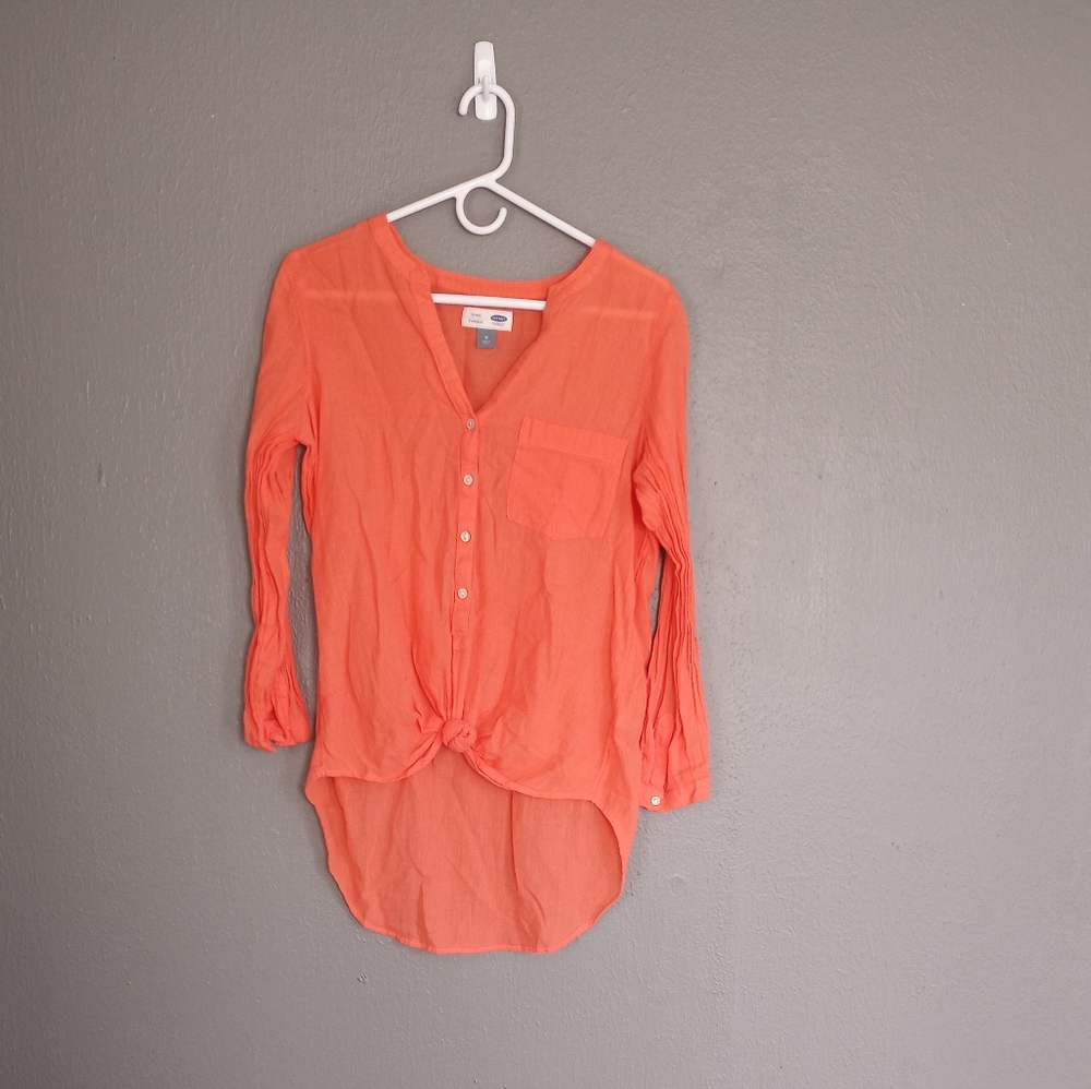 Old Navy Coral Peach Tunic